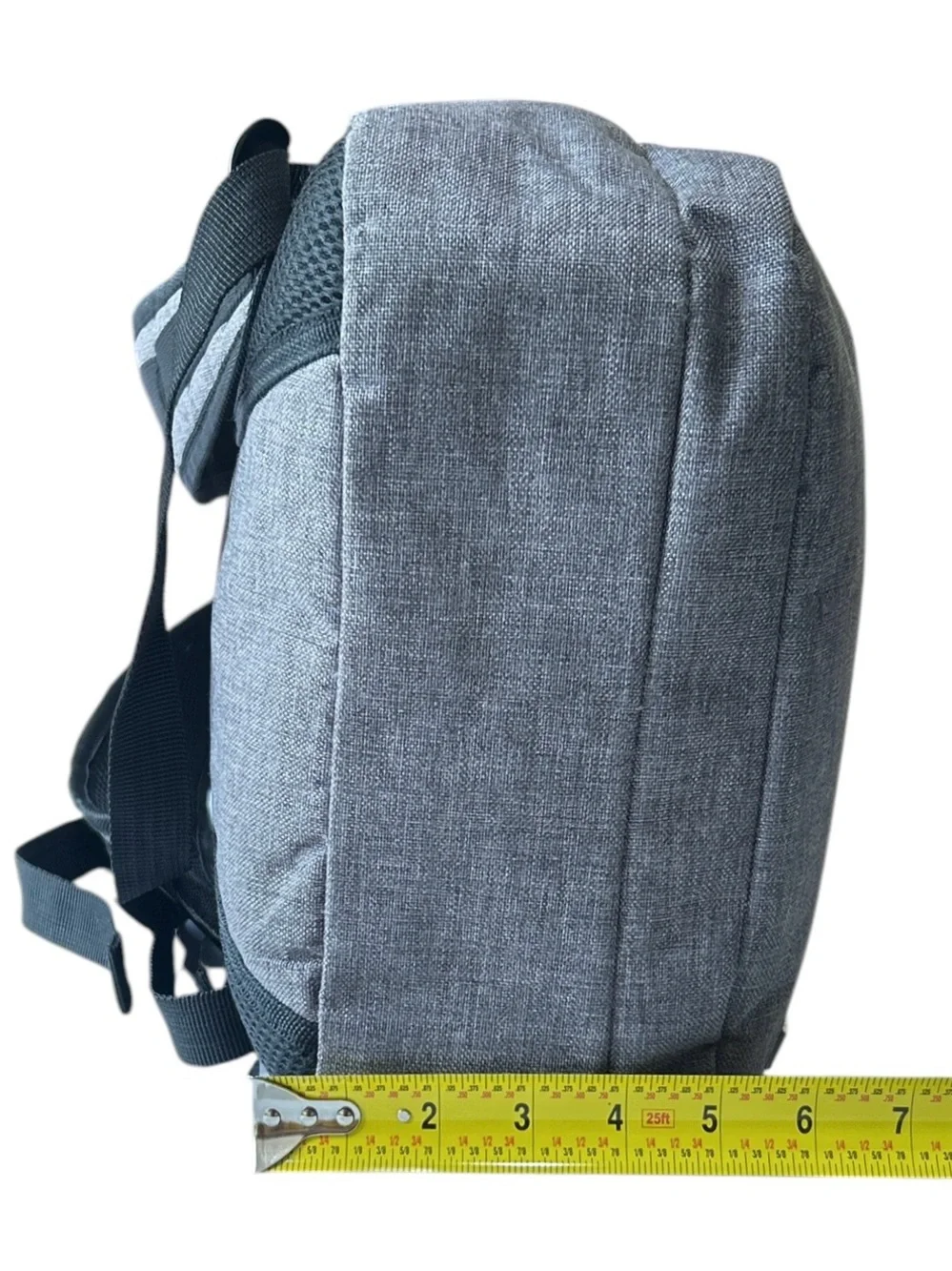 Kapston Pierce Carbyne Backpack Gray Black Sleek Modern Design Laptop School Bag